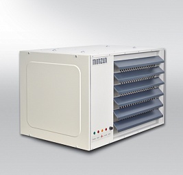 Газовый тепловоздушный агрегат с осевым вентилятором MONZUN - VH 